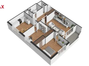 Prodej bytu 3+1, Liberec, Franklinova, 80 m2