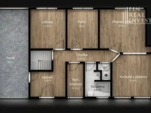 Prodej rodinného domu, Hovorany, 328 m2