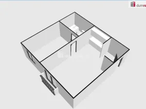 Pronájem bytu 1+1, Břeclav, Národních hrdinů, 28 m2