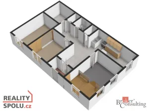 Prodej rodinného domu, Měčín - Třebýcina, 80 m2