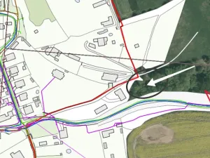 Prodej pozemku, Nemile, 705 m2