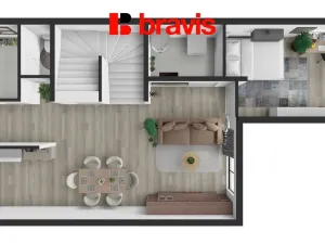 Prodej rodinného domu, Křenovice, Široká, 110 m2