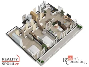 Prodej bytu 3+kk, Poděbrady - Poděbrady III, Lidická, 113 m2