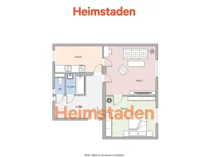 Pronájem bytu 2+1, Havířov - Město, U Stromovky, 57 m2