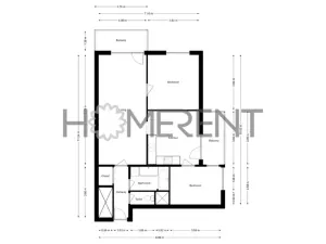 Pronájem bytu 3+1, Liberec - Liberec VI-Rochlice, Nádvorní, 83 m2