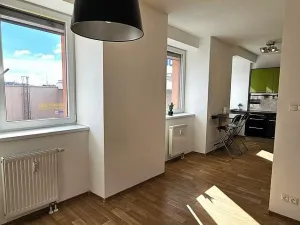 Pronájem bytu 1+kk, Brno - Zábrdovice, Tkalcovská, 32 m2