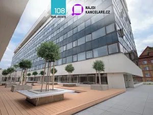 Pronájem kanceláře, Praha - Holešovice, Dělnická, 1326 m2