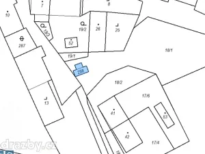 Dražba pozemku, Sušice, 4383 m2