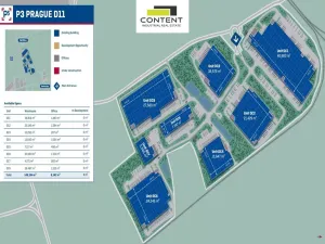 Pronájem skladu, Zeleneč - Mstětice, 5000 m2