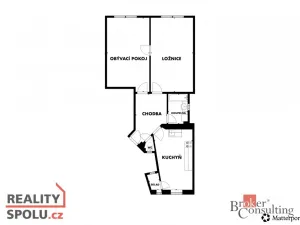 Prodej bytu 2+1, Praha - Libeň, V mezihoří, 74 m2