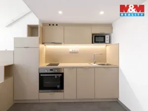 Pronájem bytu 1+kk, Praha - Karlín, Pernerova, 26 m2