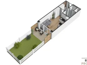 Pronájem bytu 1+kk, Praha - Hloubětín, Poděbradská, 32 m2