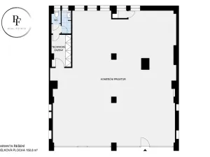 Pronájem obchodního prostoru, Praha - Holešovice, Ortenovo náměstí, 150 m2