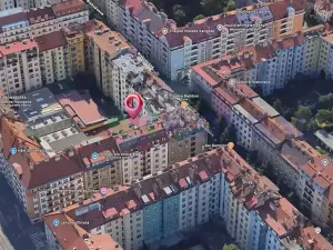 Pronájem bytu 1+kk, Praha - Žižkov, Rečkova, 32 m2
