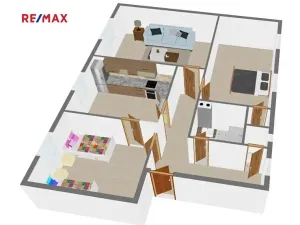 Prodej bytu 3+1, Třemošná, Zálužská, 91 m2