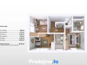 Prodej rodinného domu, Jenštejn, 104 m2