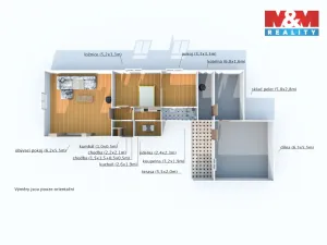 Prodej rodinného domu, Dobřany, Stromořadí, 86 m2