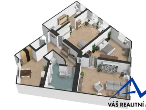 Prodej bytu 4+1, Český Těšín, Ostravská, 163 m2