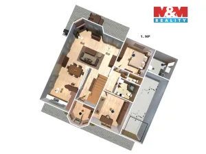 Pronájem rodinného domu, Praha - Ďáblice, Markvartická, 220 m2