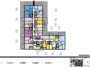 Prodej bytu 2+kk, Praha - Vysočany, Pod Harfou, 43 m2