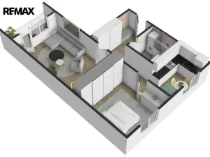 Prodej bytu 2+1, Kladno - Kročehlavy, Havanská, 54 m2