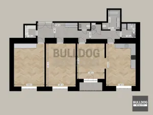 Pronájem bytu 4+kk, Praha - Karlín, Sokolovská, 115 m2