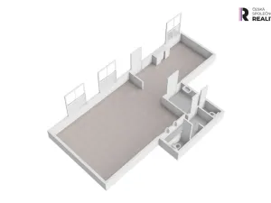 Pronájem kanceláře, Praha - Řepy, 60 m2