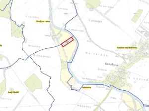 Prodej pole, Záboří nad Labem, 8767 m2