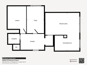 Pronájem bytu 3+kk, Kamenice, Sídliště II, 78 m2
