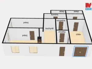 Prodej rodinného domu, Liberk - Uhřínov, 40 m2