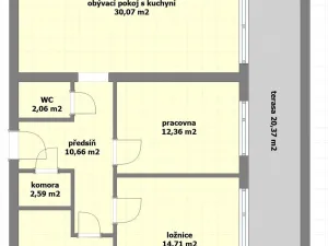 Prodej bytu 3+kk, Olomouc, Družební, 83 m2