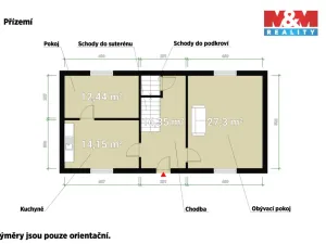 Prodej rodinného domu, Kladruby, Husova, 131 m2