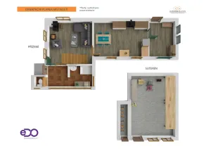 Prodej chaty, Černé Voděrady, Havírna, 100 m2