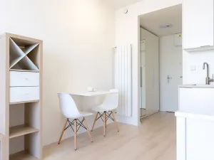 Pronájem bytu 1+kk, Praha - Vysočany, Poděbradská, 18 m2
