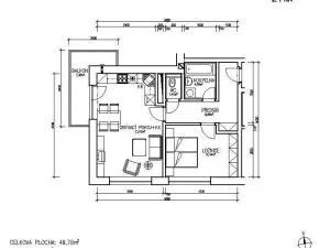 Pronájem bytu 2+kk, Brno, Hybešova, 57 m2