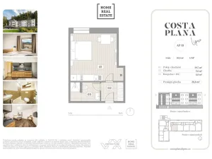 Prodej bytu 1+kk, Černá v Pošumaví, 28 m2