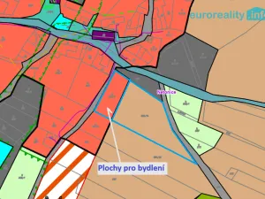 Prodej pozemku pro bydlení, Bílsko - Netonice, 4553 m2