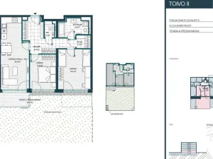 Prodej bytu 3+kk, Praha - Chodov, Komárkova, 80 m2