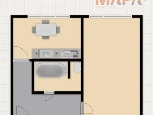 Prodej bytu 1+1, Jirkov, Jezerská, 39 m2