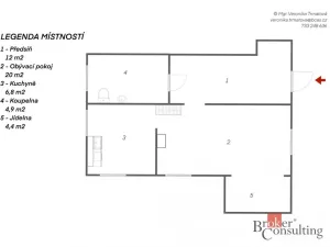 Prodej chaty, Soběnov - Smrhov, 74 m2