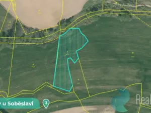 Prodej podílu 1/8 louky, Tučapy, 11561 m2