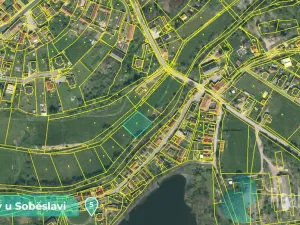 Prodej podílu 1/8 louky, Tučapy, 11561 m2