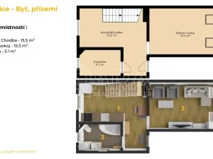 Prodej bytu 2+1, Plzeň - Doubravka, Skalní, 55 m2