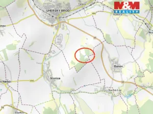 Prodej pole, Uherský Brod, 2769 m2