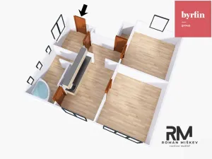 Pronájem bytu 2+1, Otice, Domky, 78 m2