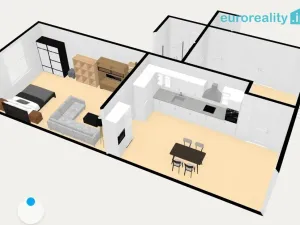 Pronájem bytu 2+kk, Plzeň, Dobrovského, 49 m2