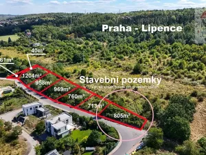 Prodej pozemku pro bydlení, Praha, 805 m2
