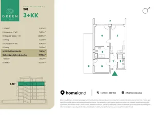 Prodej bytu 3+kk, Mladá Boleslav, 77 m2