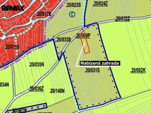 Prodej zahrady, Olomouc - Droždín, 1911 m2