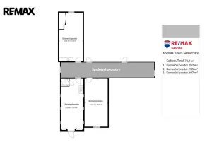 Prodej obchodního prostoru, Karlovy Vary - Rybáře, Konečná, 72 m2